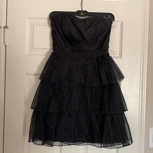 WHBM black cocktail dress